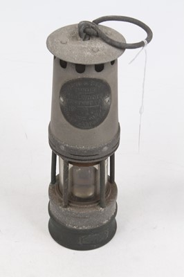 Lot 598 - A vintage Ackroyd & Best miner's lamp, h.26cm