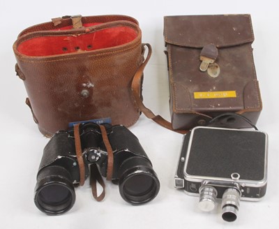 Lot 617 - A pair of vintage Omega 7x50 field binoculars;...