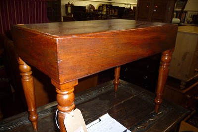 Lot 1312 - A Victorian mahogany commode stool, with...