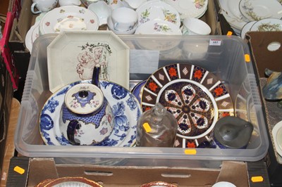 Lot 683 - A collection of ceramics, to include an 18th...