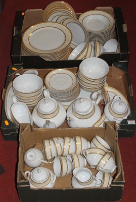 Lot 716 - A Waterside porcelain part tea and dinner service