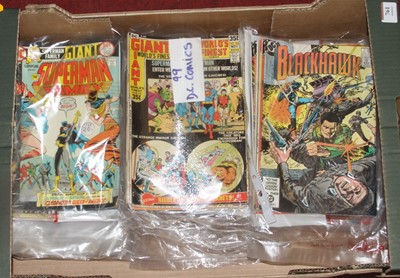 Lot 761 - A collection of vintage DC comics, approx 100