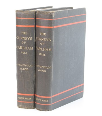 Lot 3454 - Hare, Augustus J.C.: The Gurneys Of...