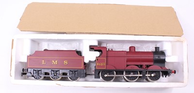 Lot 133A - Lima 0 Gauge 4F Locomotive and Tender, in...