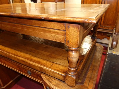 Lot 1438 - A contemporary Titchmarsh & Goodwin joined oak...