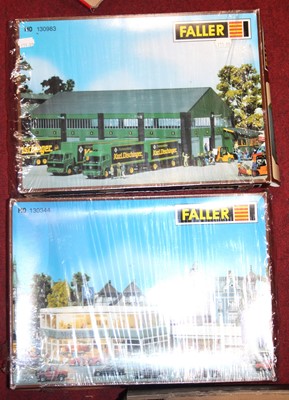 Lot 1565 - Two HO scale boxed sets by Faller, to include...