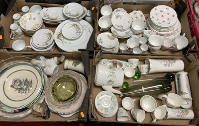 Lot 708 - A collection of ceramics and glassware, to...