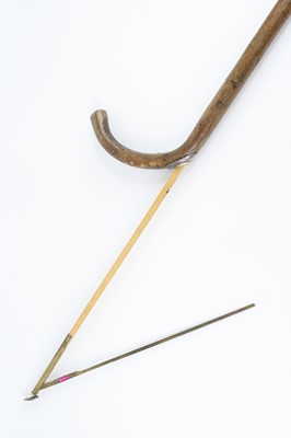 Lot 3418 - A mid-20th century walking cane/horse...