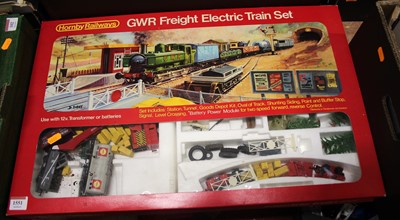 Lot 1551 - A Hornby Railways boxed GWR Freight electric...