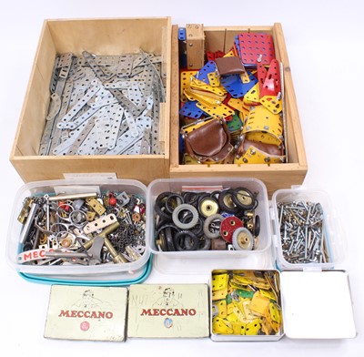 Lot 1932 - An extensive collection of mixed Meccano,...