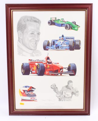 Lot 666A - Collection of mixed Formula 1 and Racing...