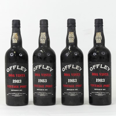 Lot 1330 - Offley Boa Vista Vintage Port 1983, four bottles