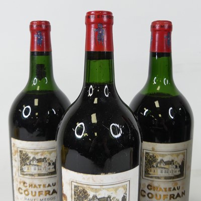 Lot 1058 - Chateau Coufran 1962, Haute Medoc, five...