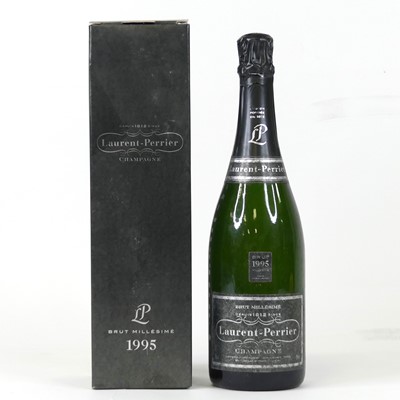 Lot 1245 - Laurent Perrier 1995 Brut Champagne, one...