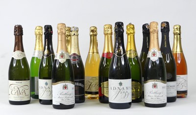 Lot 1249 - Assorted sparkling wines, cava etc, to include...