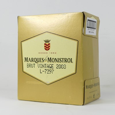 Lot 1250 - Marques de Monistrol Vintage Cava Brut, 6...