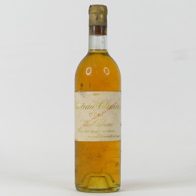 Lot 1252 - Chateau Climens Premier Cru 1967, Haute-Barsac,...