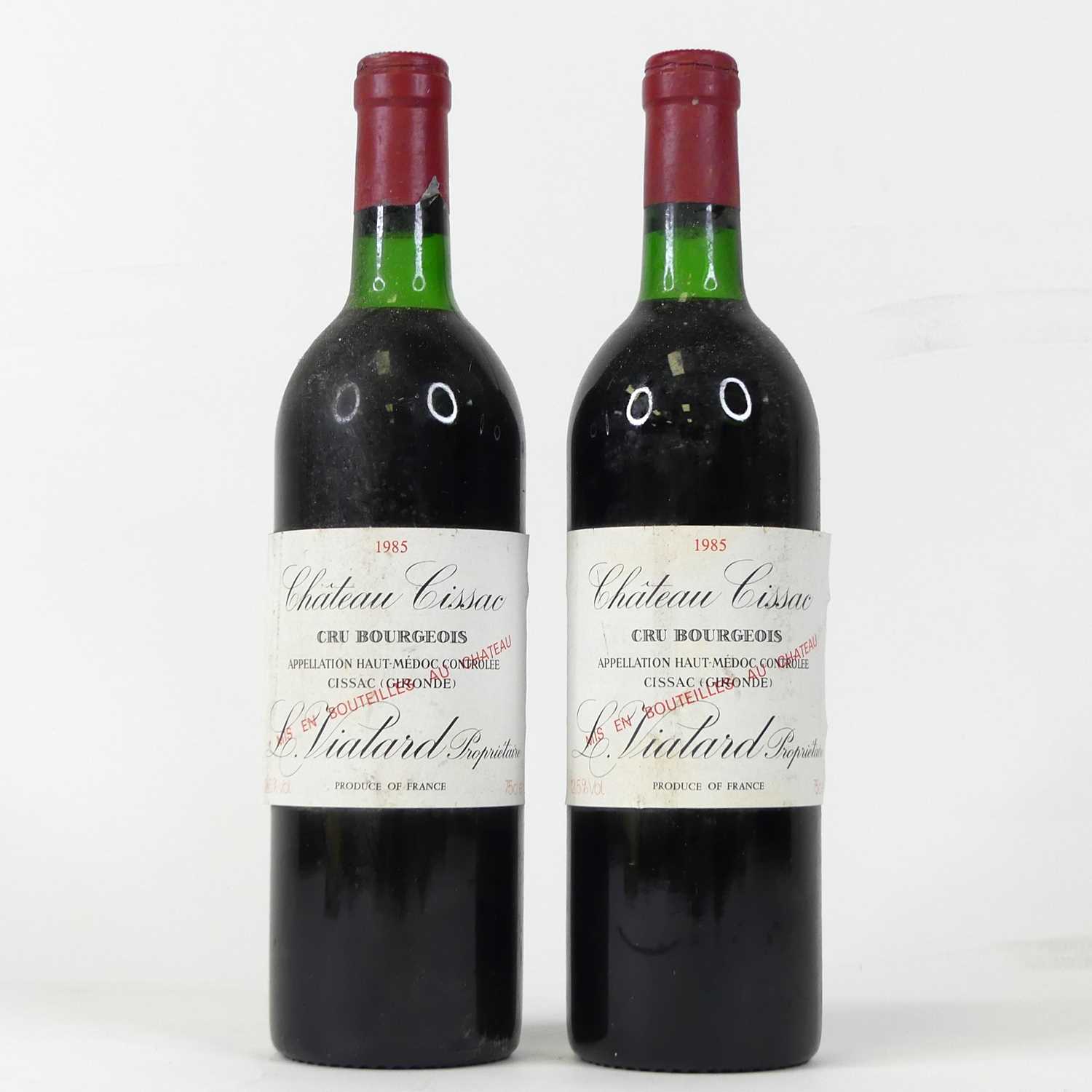 Lot 1059 - Chateau Cissac 1985 Haut Medoc, two bottles