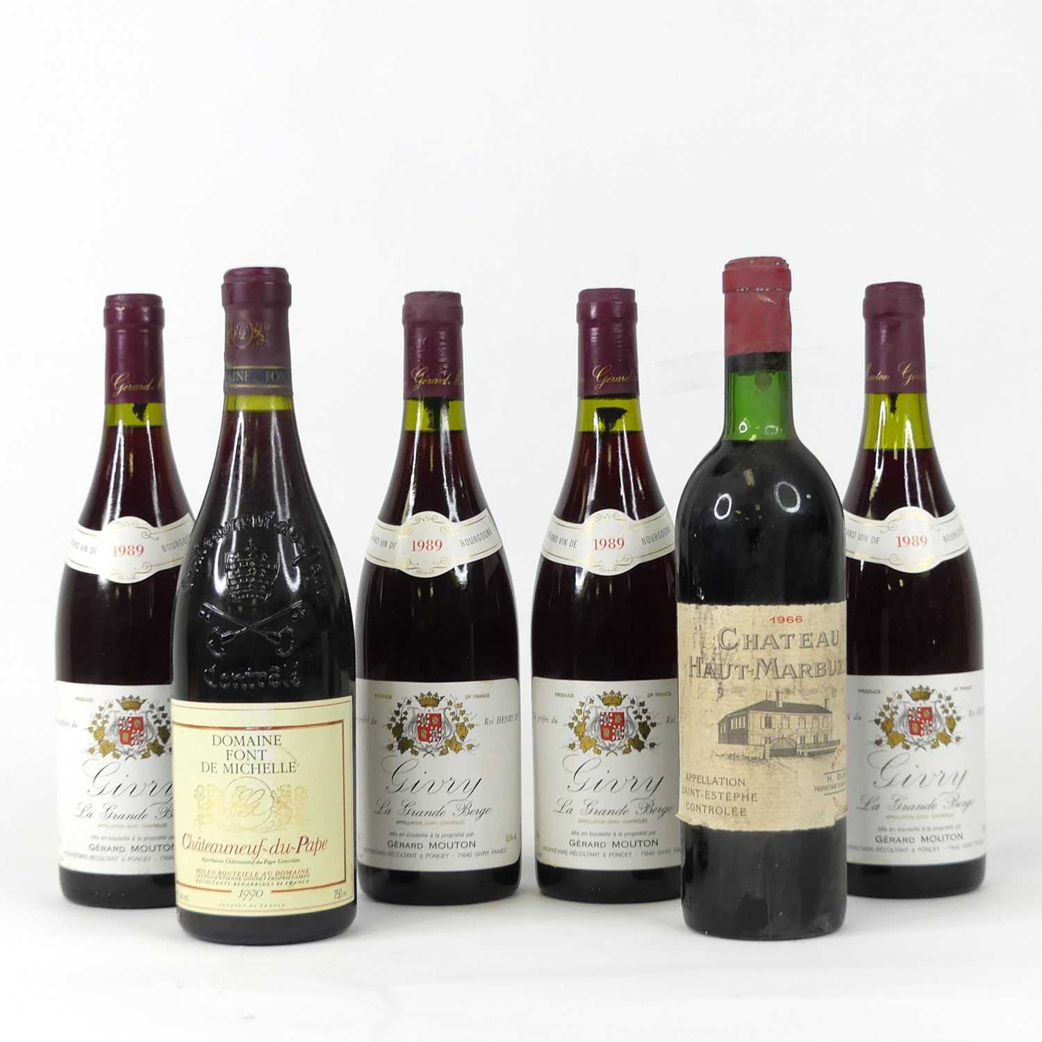 Lot 1066 - Domaine Gerard Mouton la Grande Berge 1989...