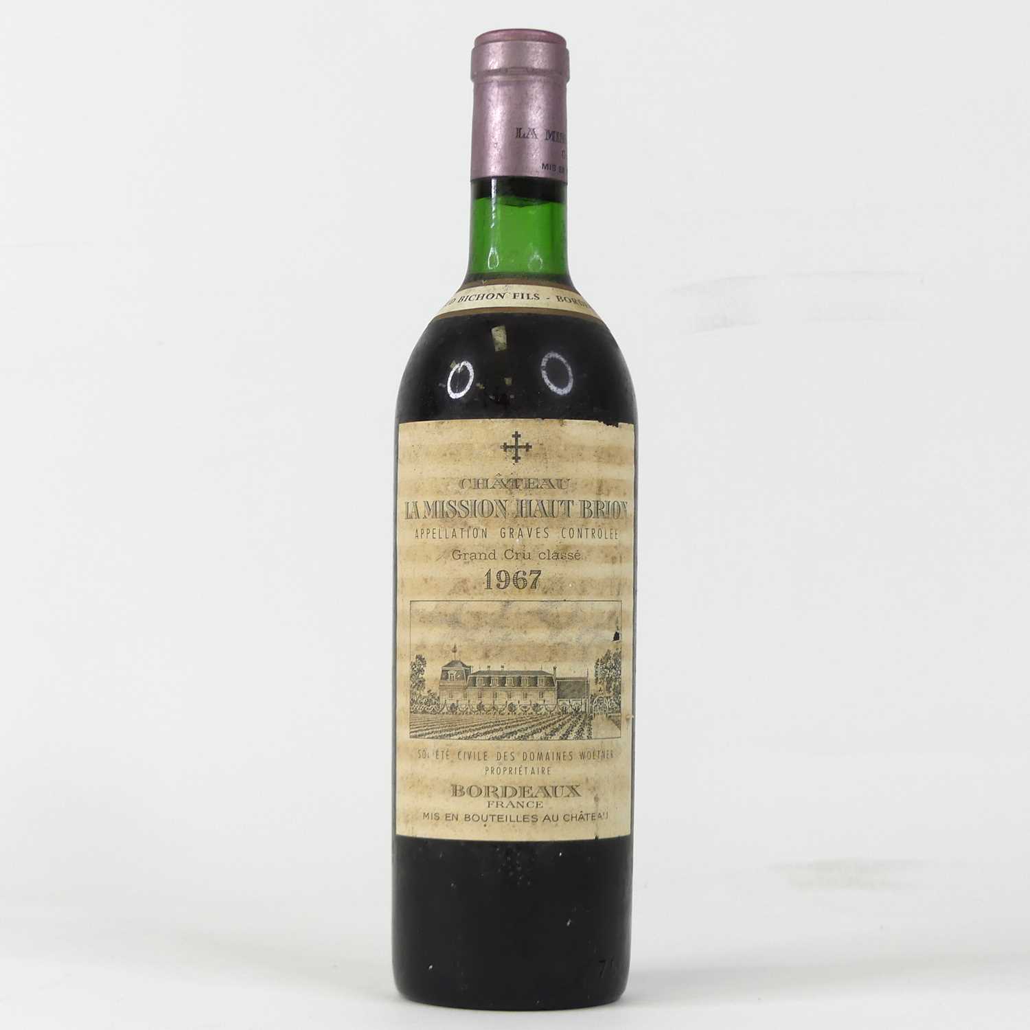 Lot 1075 - Chateau La Mission Haut-Brion 1967...