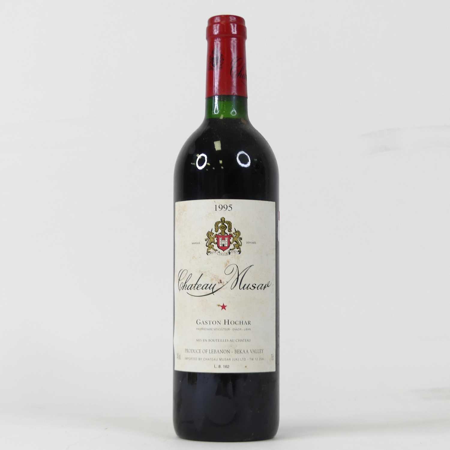 Lot 1077 - Chateau Musar Gaston Hochar 1995 Bekaa Valley,...