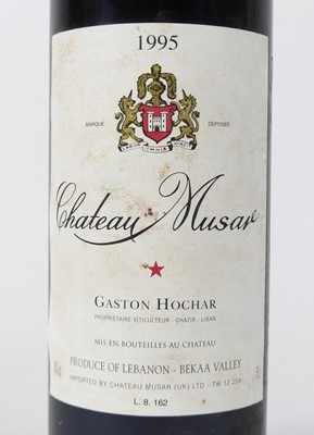 Lot 1077 - Chateau Musar Gaston Hochar 1995 Bekaa Valley,...