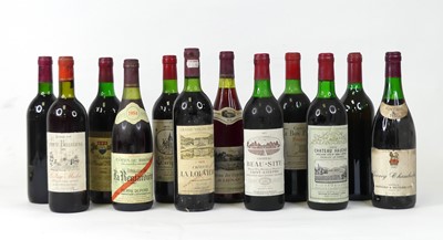 Lot 1081 - Assorted French red wines to include Chateau...