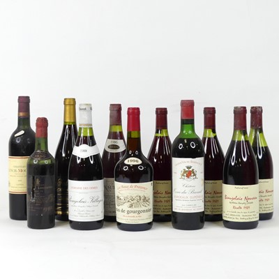 Lot 1082 - Assorted French vintage red wines to include...