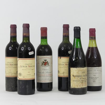 Lot 1083 - Assorted French vintage table wines to include...