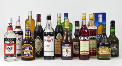 Lot 1509 - Mixed lot to include Campari, two bottles,...