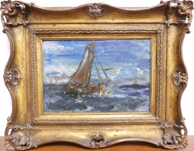 Lot 283 - Style of Jack Butler Yeats - Sailing on the...