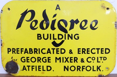 Lot 165 - An enamel on metal advertising sign titled 'A...