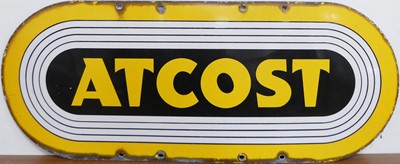 Lot 166 - An enamel on metal advertising sign titled...