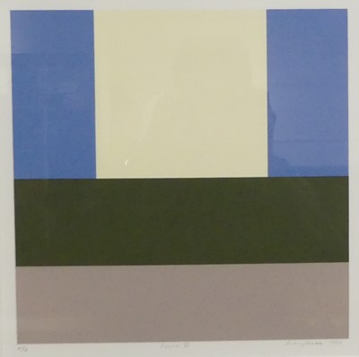 Lot 293 - Mary Webb (b.1939) - Crete VI, screenprint on...