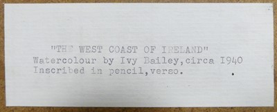 Lot 268 - Ivy Bailey - The west coast of Ireland,...