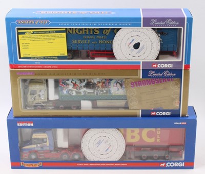 Lot 1047 - Corgi limited edition group of three 1/50...