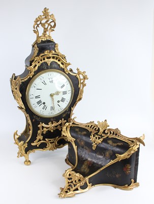 Lot 2542 - A French Louis XV style ebonised and gilt...