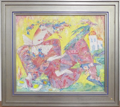 Lot 225 - T. N. Tulupova - Nostalgia (1988), oil on...