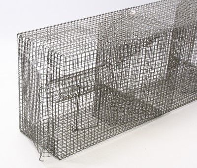 Lot 3446 - A large wire mesh "The Fenn" eel trap, with...