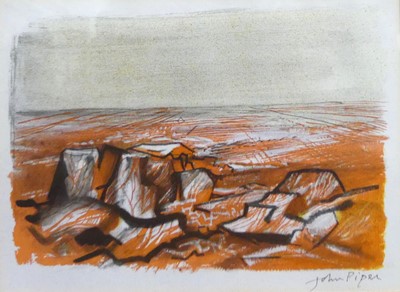 Lot 302 - John Piper (1903-1992) - The Traveller,...