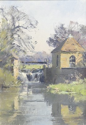 Lot 307 - Trevor Chamberlain (b.1933) - Mill Race at...