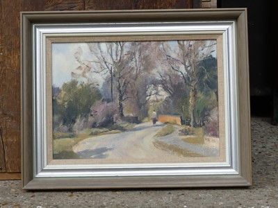 Lot 308 - Trevor Chamberlain (b.1933) - Spring morning,...
