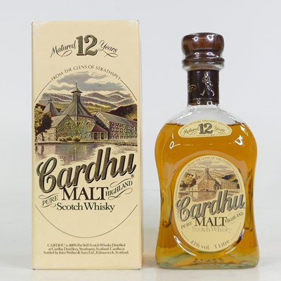 Lot 1435 - Cardhu matured 12 years pure malt Highland...