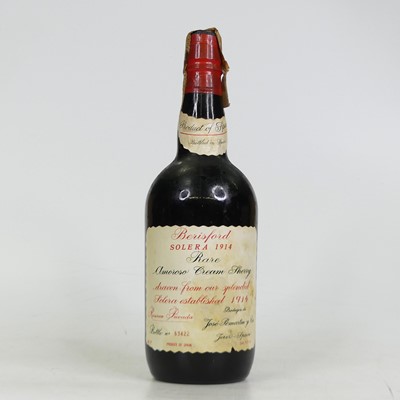 Lot 1337 - Berisford Solera 1914 rare Amoroso cream...