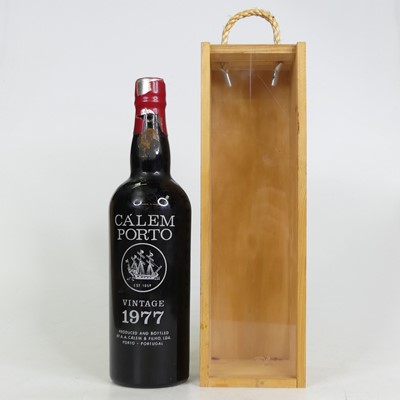 Lot 1339 - Calem Porto vintage port, 1977, one bottle