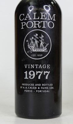 Lot 1339 - Calem Porto vintage port, 1977, one bottle