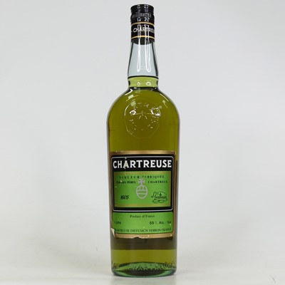 Lot 1440 - Chartreuse Green Label liqueur, 100cl, 55%,...