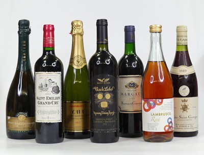 Lot 1512 - Assorted wines, to include one bottle each of...