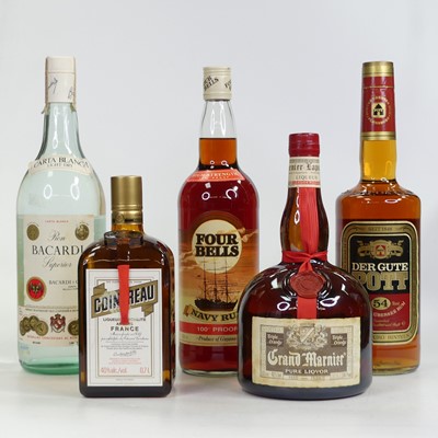 Lot 1441 - Bacardi white rum, 100cl, 40%, one bottle;...