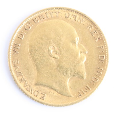 Lot 3294 - Great Britain, 1905 gold half sovereign,...